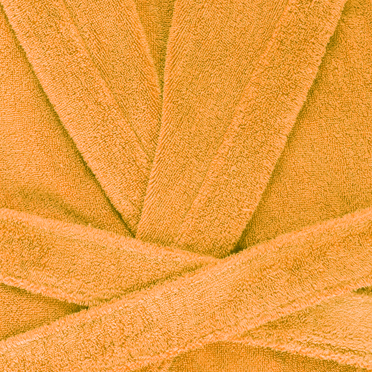 Fabric Closeup of Abyss Alex Bath Robes in Curcuma Color