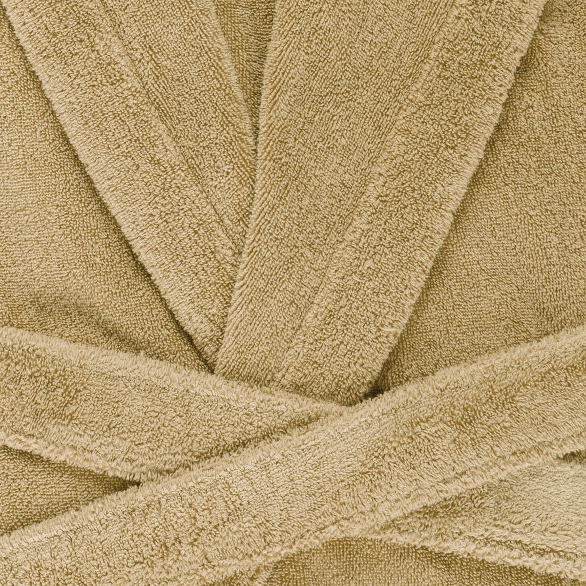 Fabric Closeup of Abyss Alex Bath Robes in Sand Color