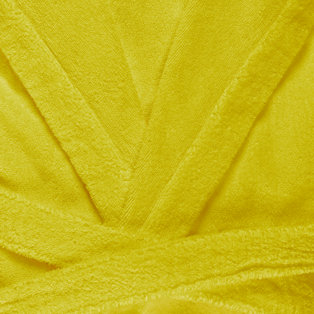 Fabric Closeup of Abyss Alex Bath Robes in Yuzu Color