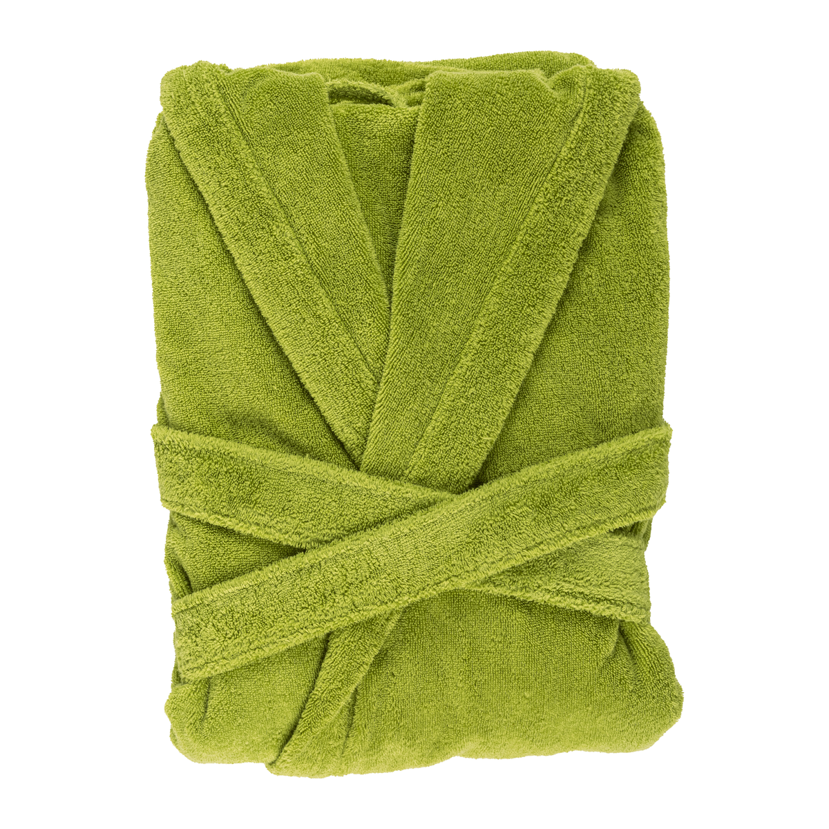 Folded Abyss Alex Bath Robes in Apple Green Color