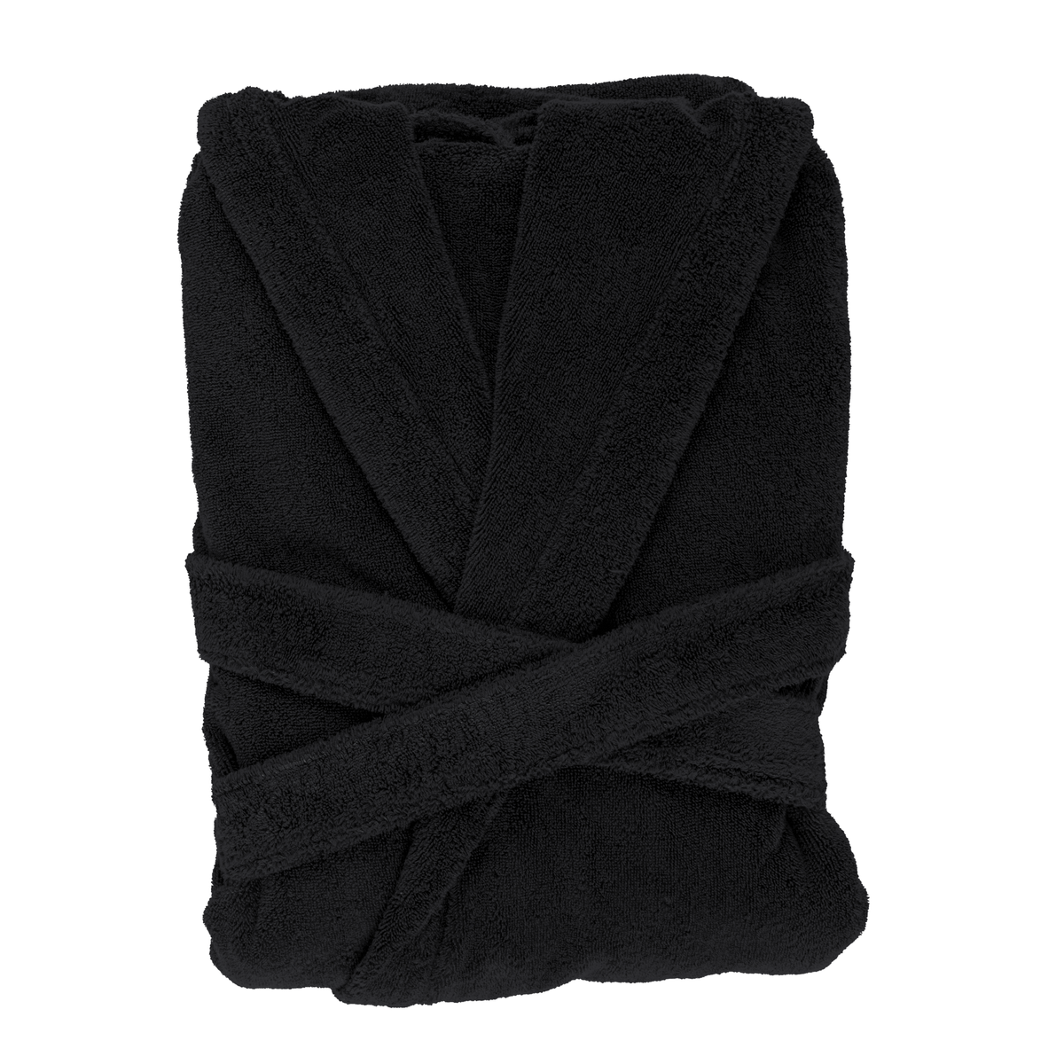 Folded Abyss Alex Bath Robes in Black Color