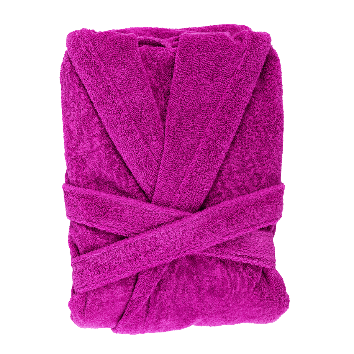 Folded Abyss Alex Bath Robes in Happy Pink Color