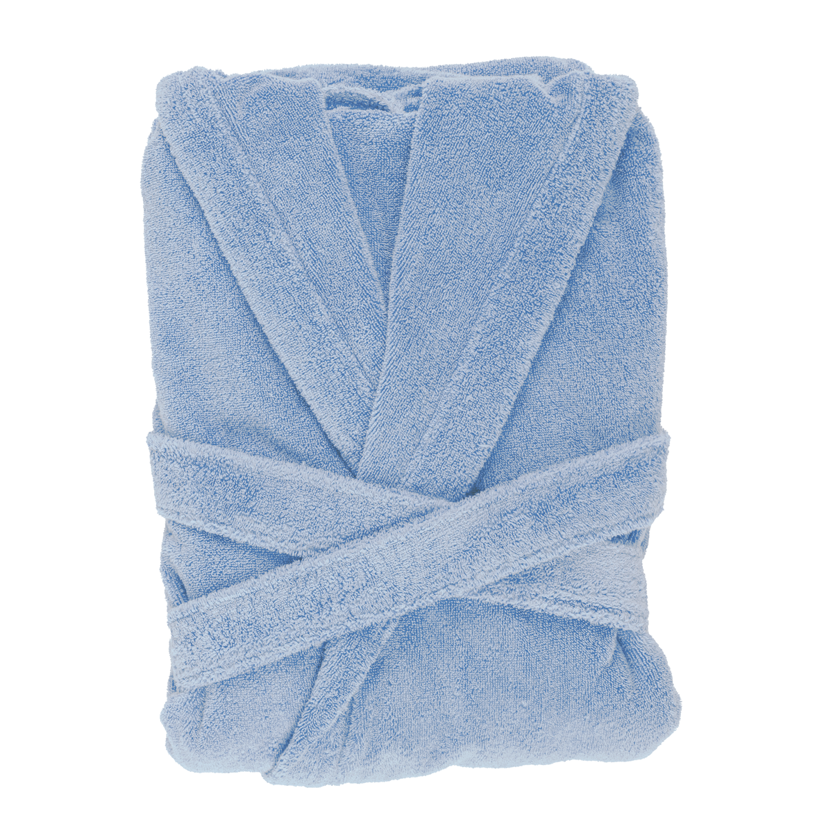 Folded Abyss Alex Bath Robes in Powder Blue Color