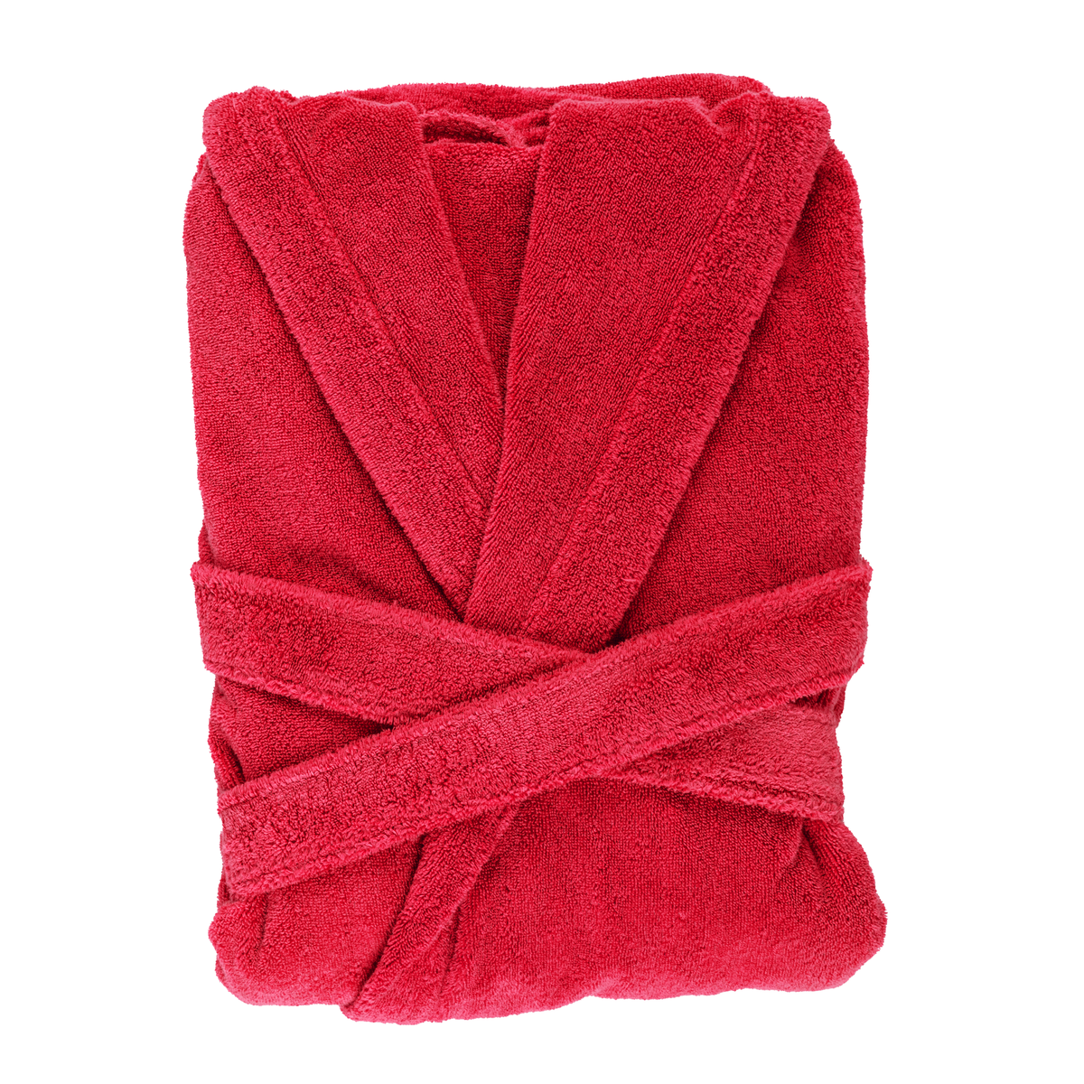 Folded Abyss Alex Bath Robes in Viva Magenta Color