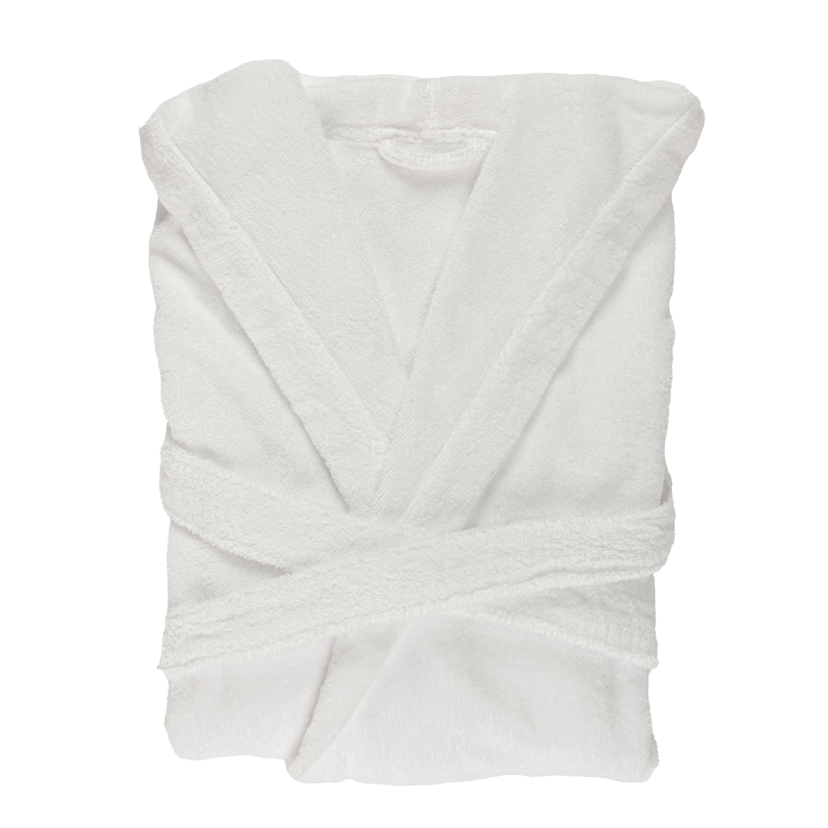 Folded Abyss Alex Bath Robes in White Color