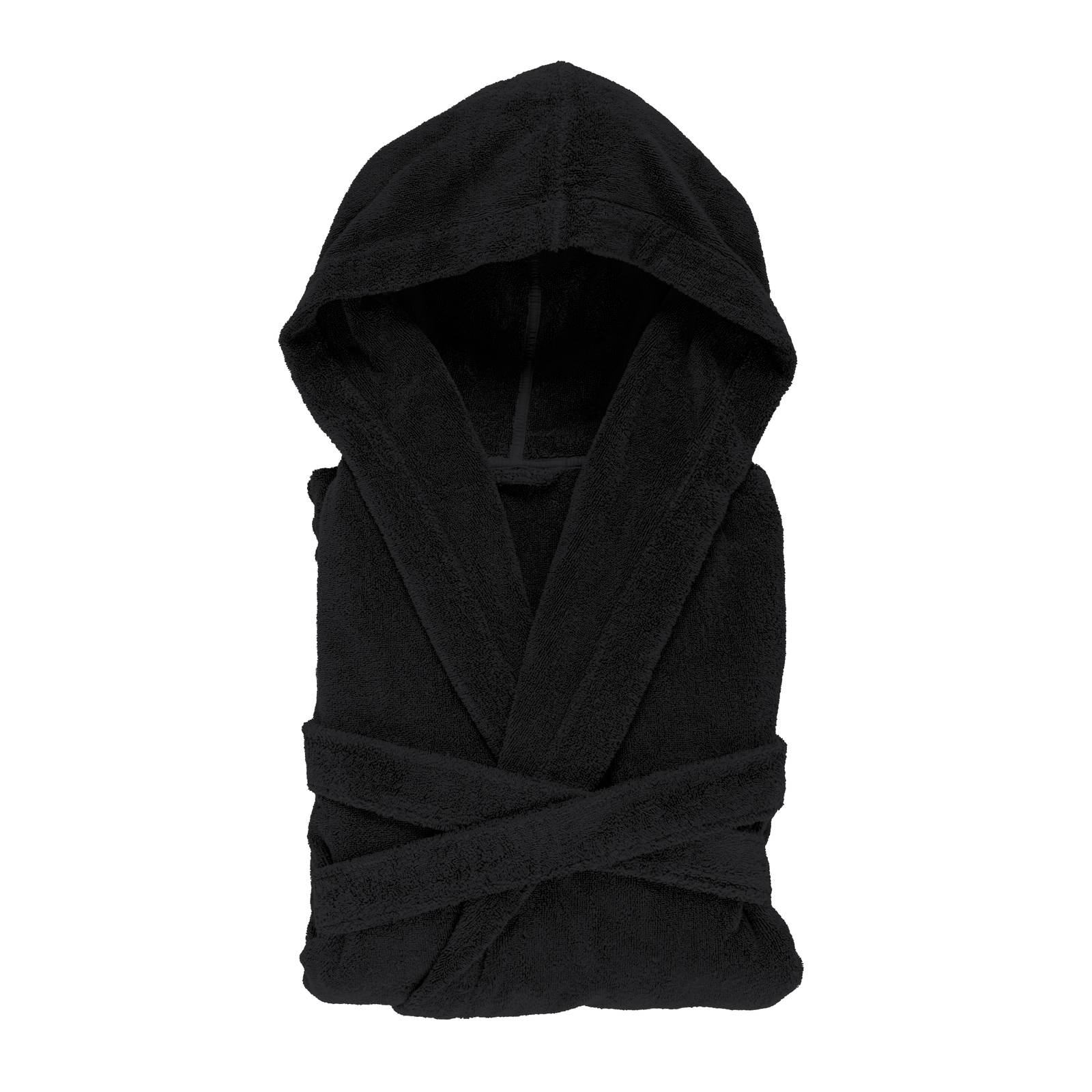 Hooded Abyss Alex Bath Robes in Black Color