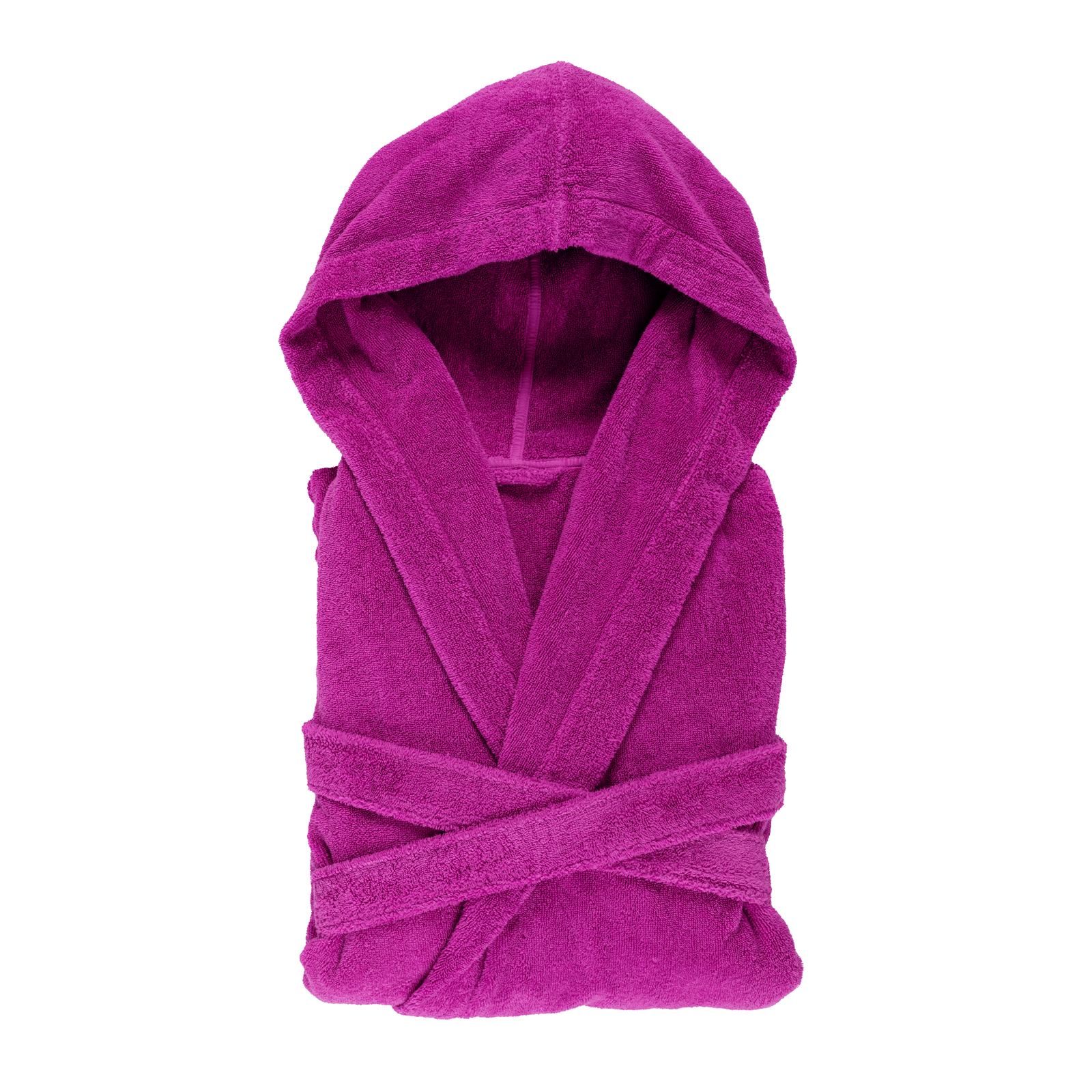 Hooded Abyss Alex Bath Robes in Happy Pink Color