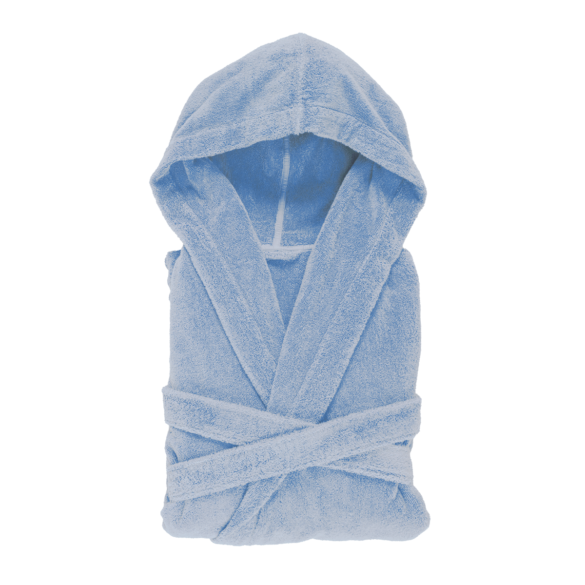 Hooded Abyss Alex Bath Robes in Powder Blue Color