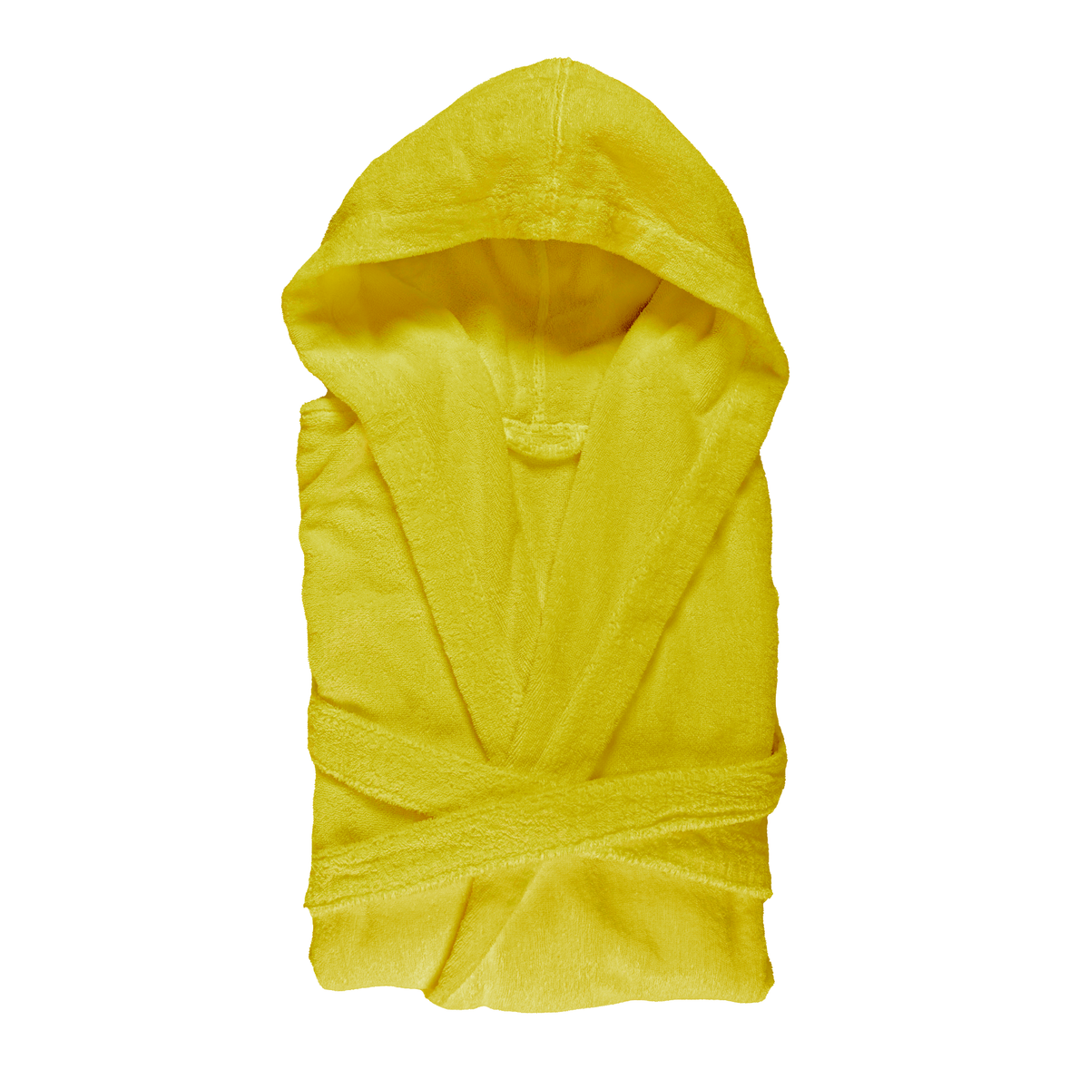 Hooded Abyss Alex Bath Robes in Yuzu Color