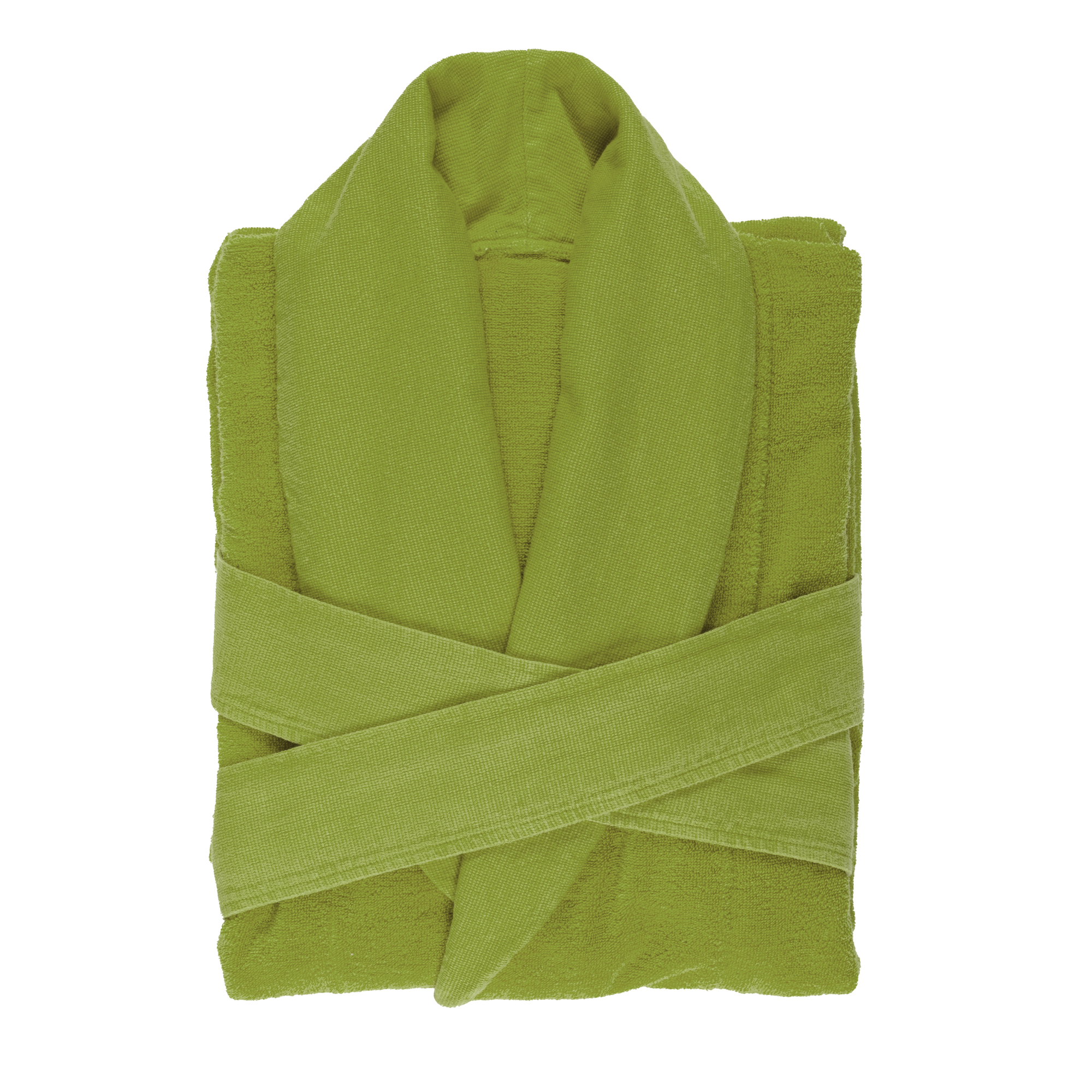 Folded Abyss Amigo Bath Robe in Apple Green Color