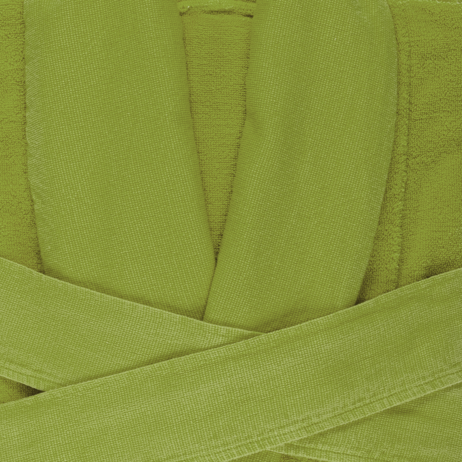 Folded Abyss Amigo Bath Robe in Apple Green Color