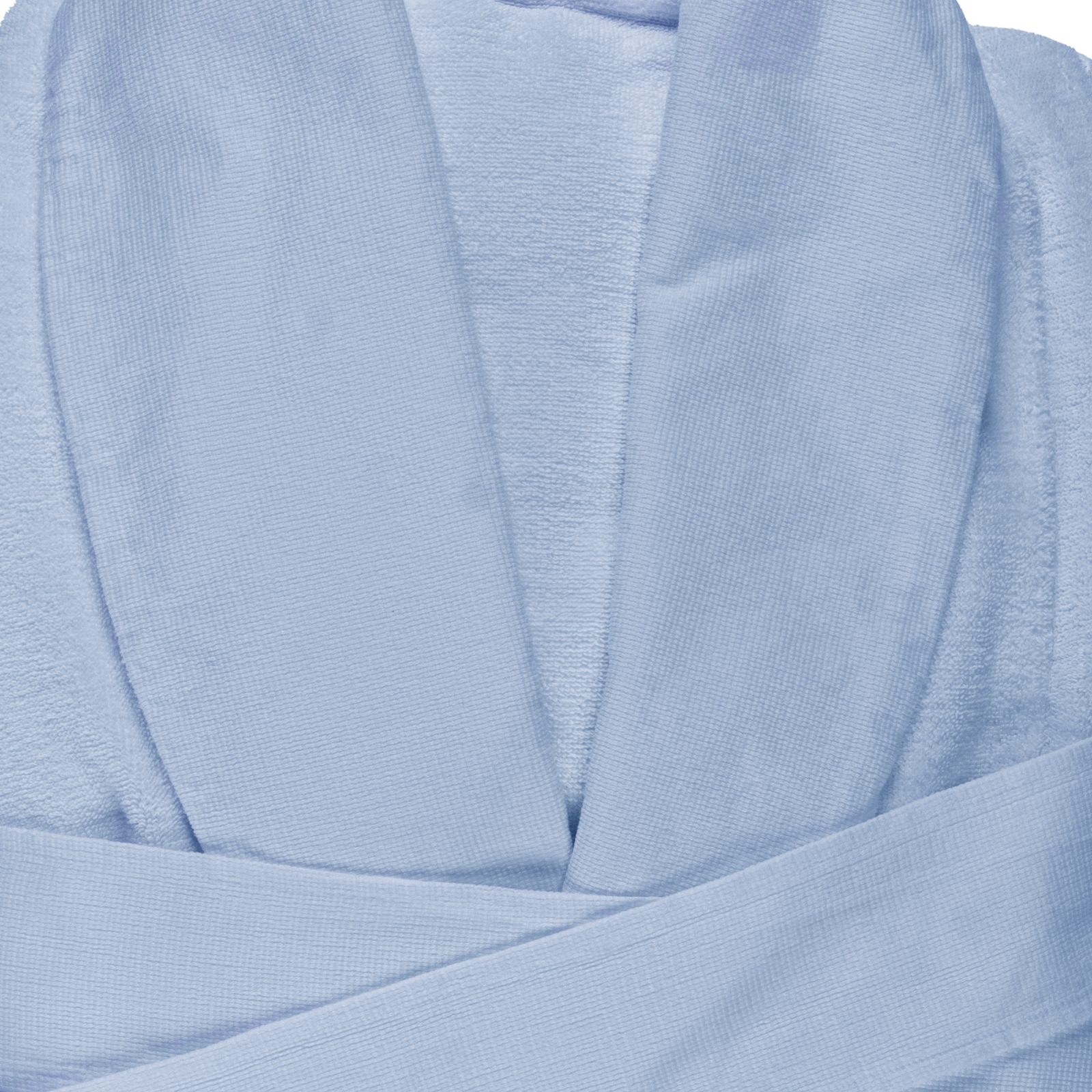 Folded Abyss Amigo Bath Robe in Powder Blue Color