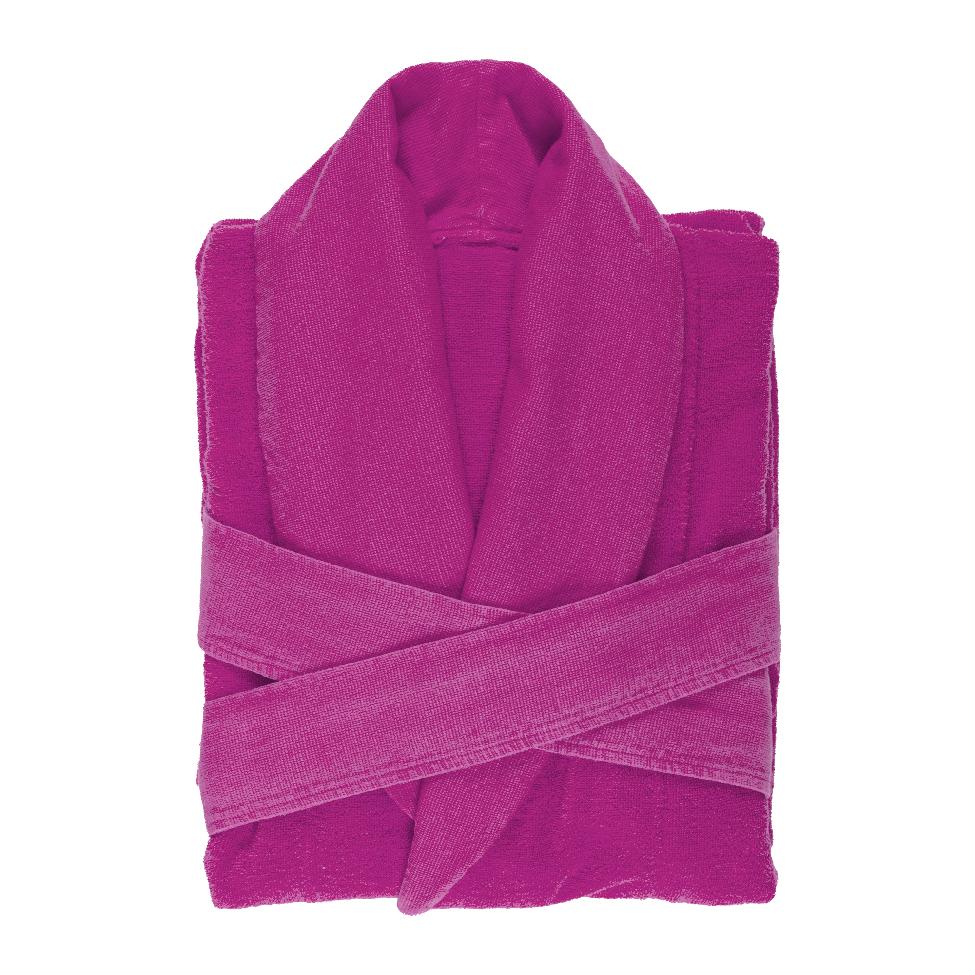 Folded Abyss Amigo Bath Robe in Happy Pink Color