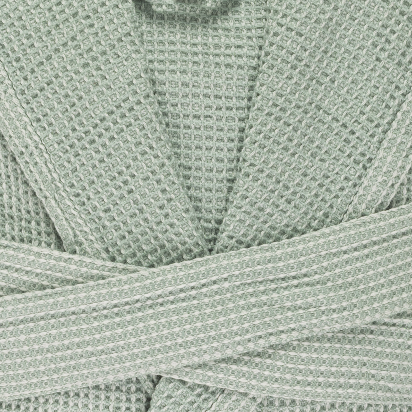 Hooded Abyss Bees Bath Robe in Aqua Color