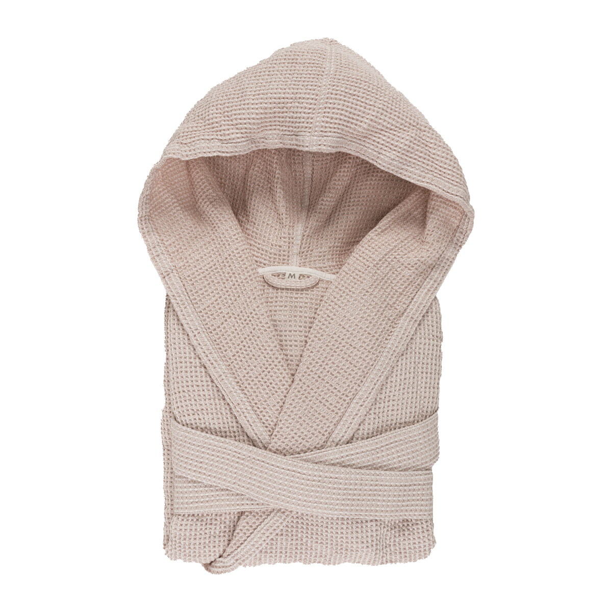 Hooded Abyss Bees Bath Robe in Primrose Color