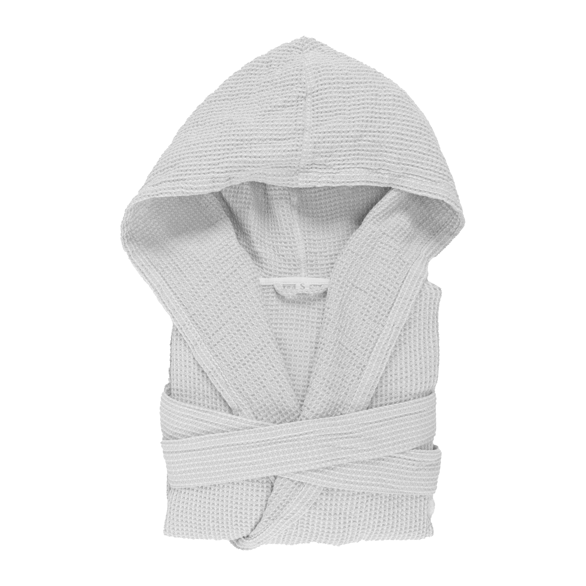 Hooded Abyss Bees Bath Robe in White Color