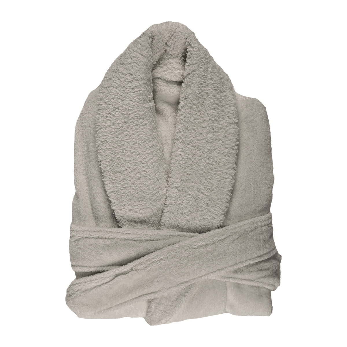 Folded Abyss Comfy Bath Robe in Cloud Color