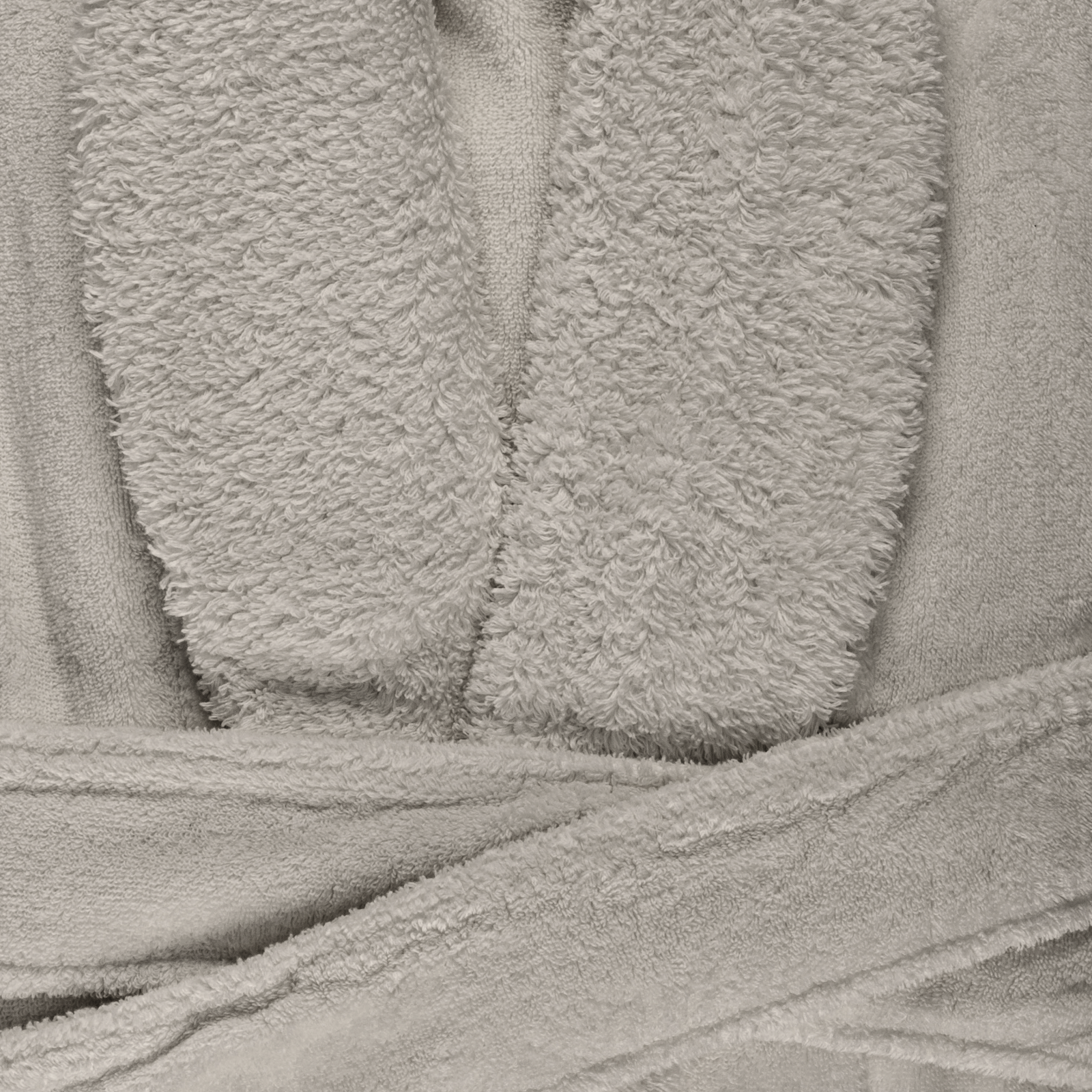 Folded Abyss Comfy Bath Robe in Cloud Color