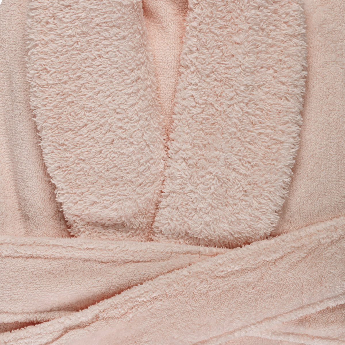 Fabric Closeup of Abyss Comfy Bath Robe in Primrose Color