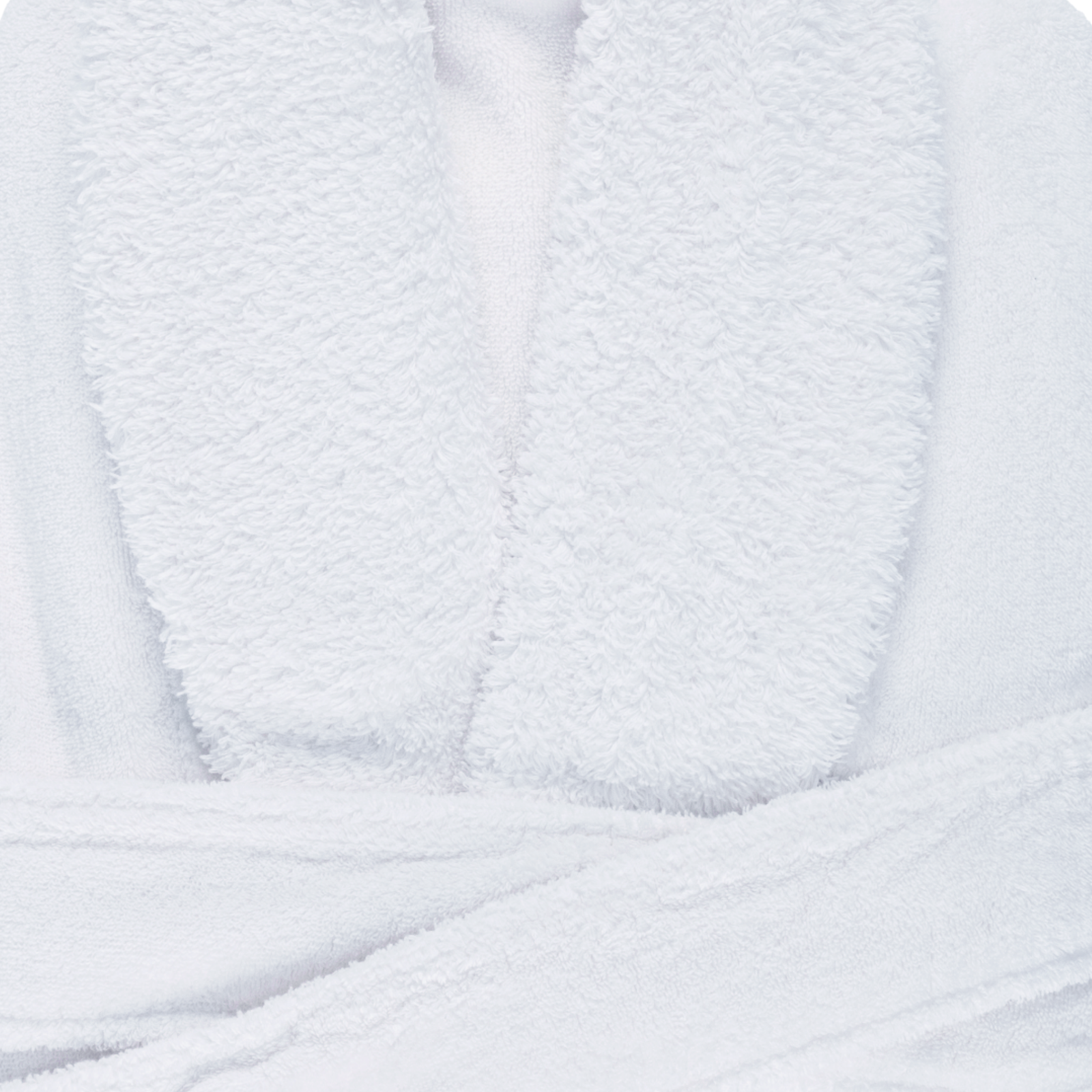 Lifestyle Shot of Model Wearing a Abyss Comfy Bath Robe in White Color