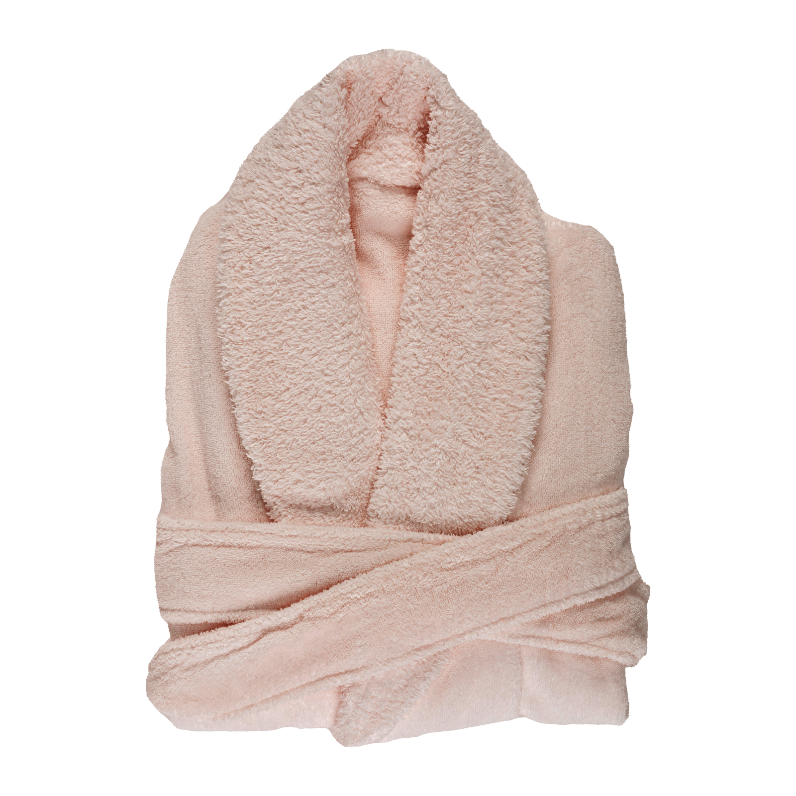 Folded Abyss Comfy Bath Robe in Primrose Color