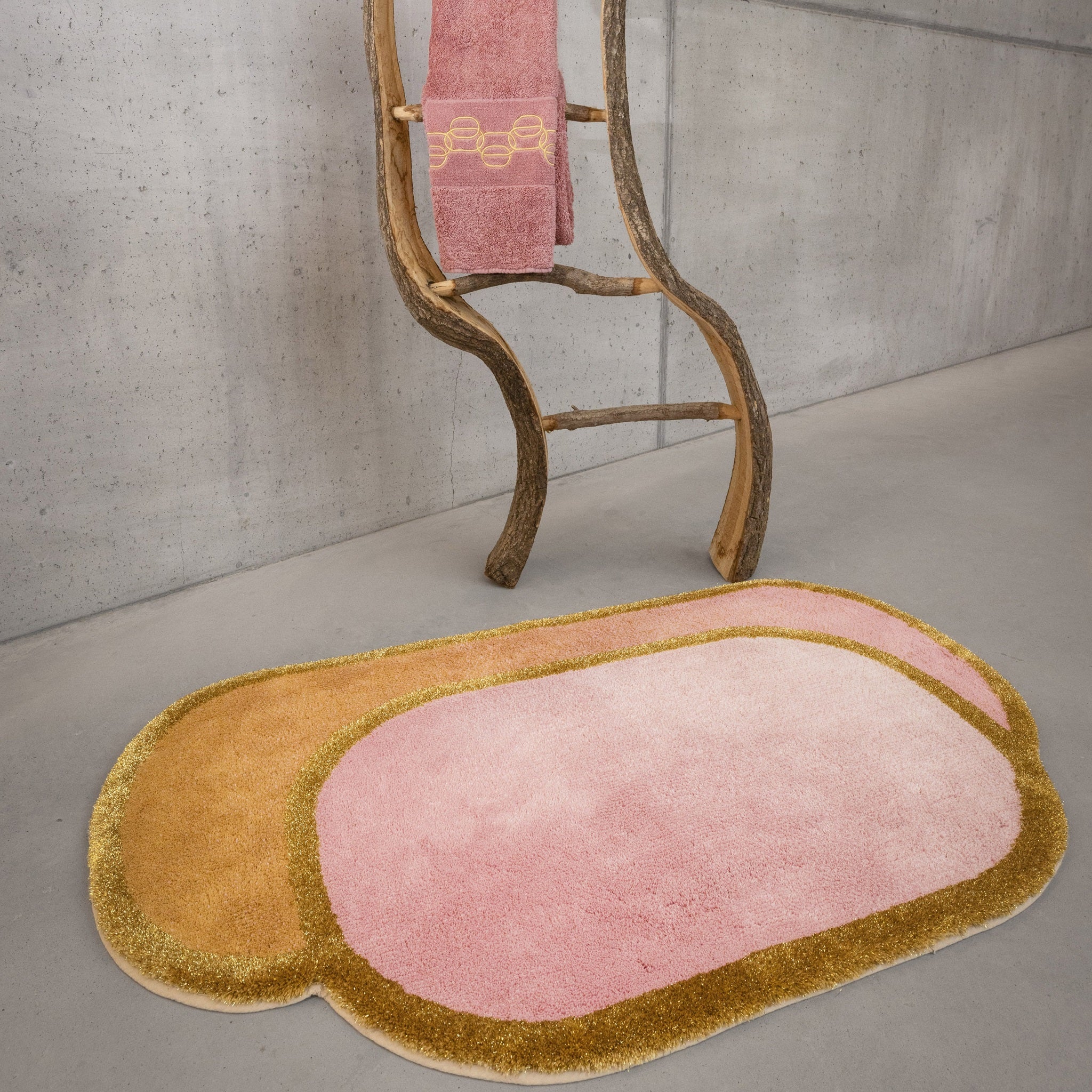 Abyss Throw Rug Abyss Habidecor Boudoir Bath Rug - Gold (800) | Fine Linen and Bath ...