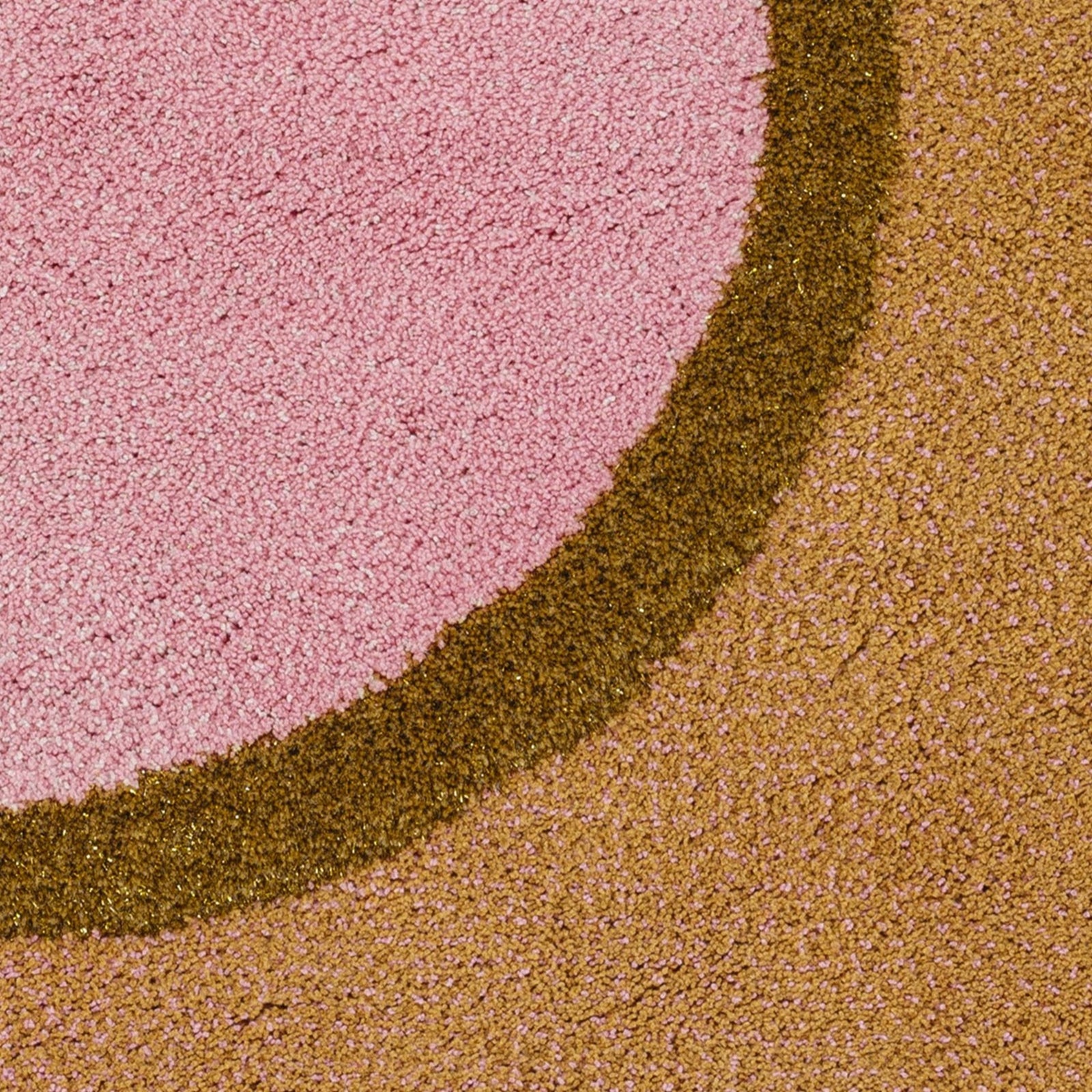 Lifestyle Shot of Abyss Habidecor Boudoir Bath Rug in Color Gold (800)