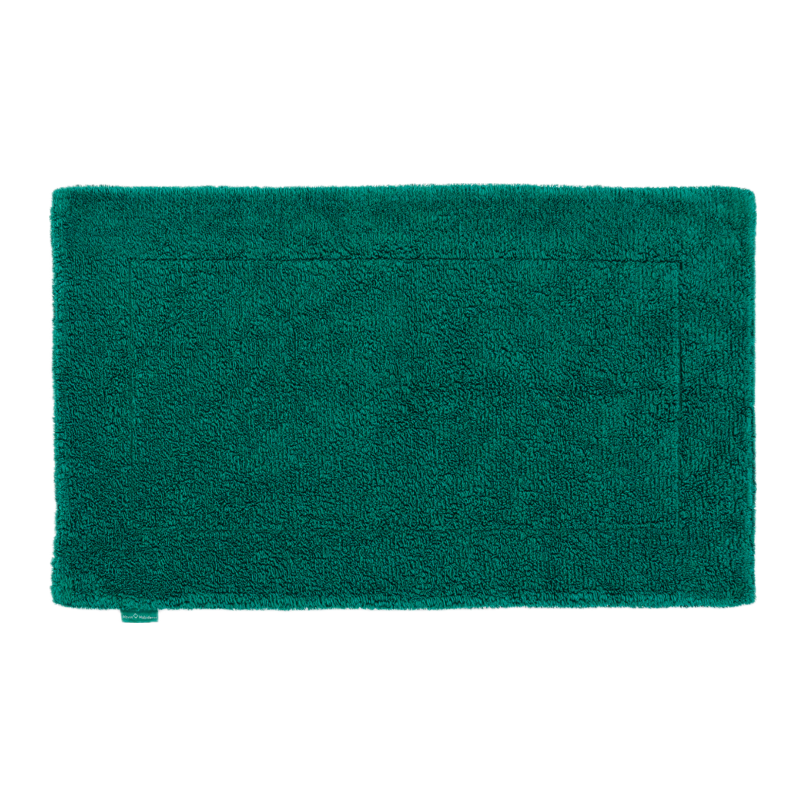 Abyss Double Bath Tub Mat in British Green (298) Color