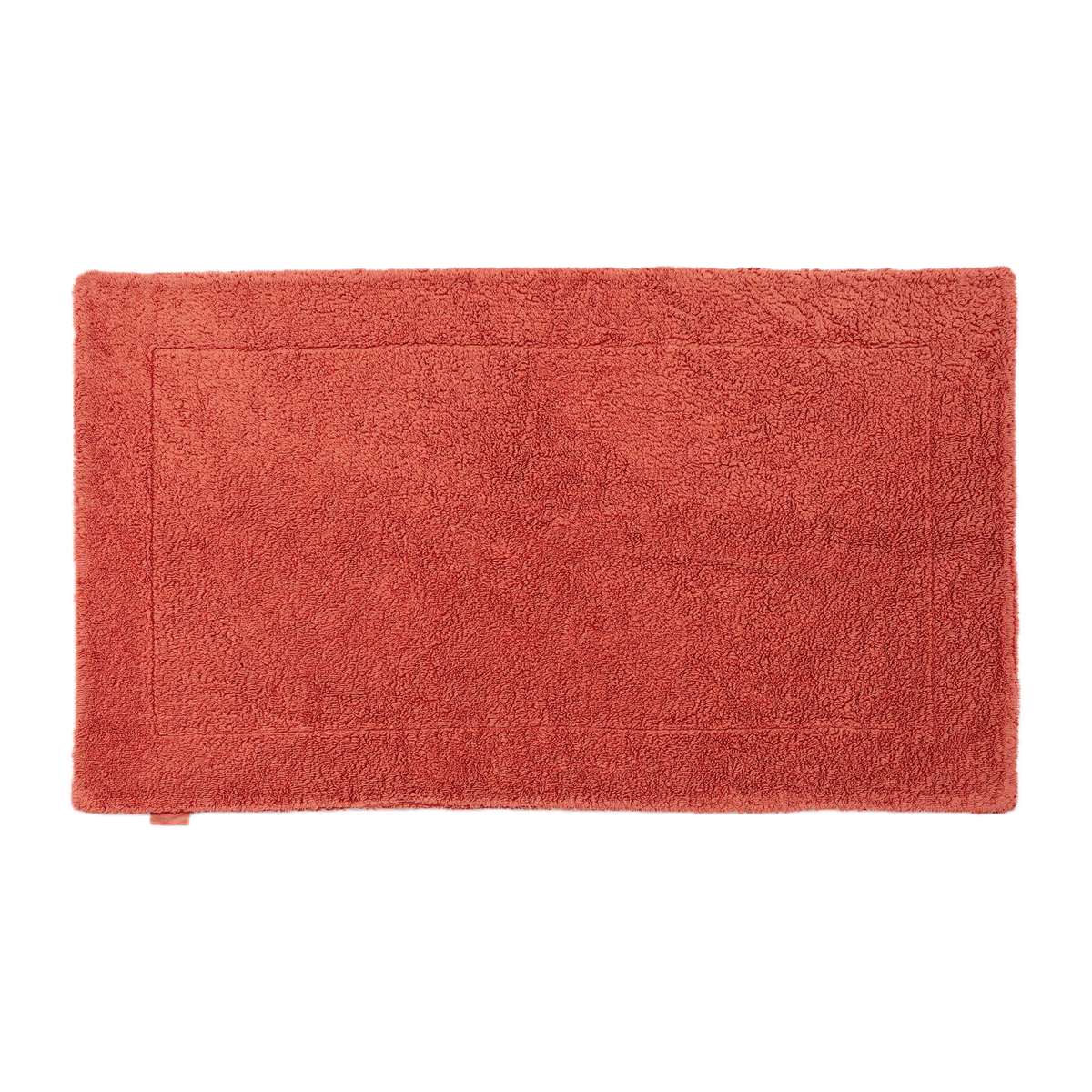 Abyss Super Pile Bath Mat in Chili Color