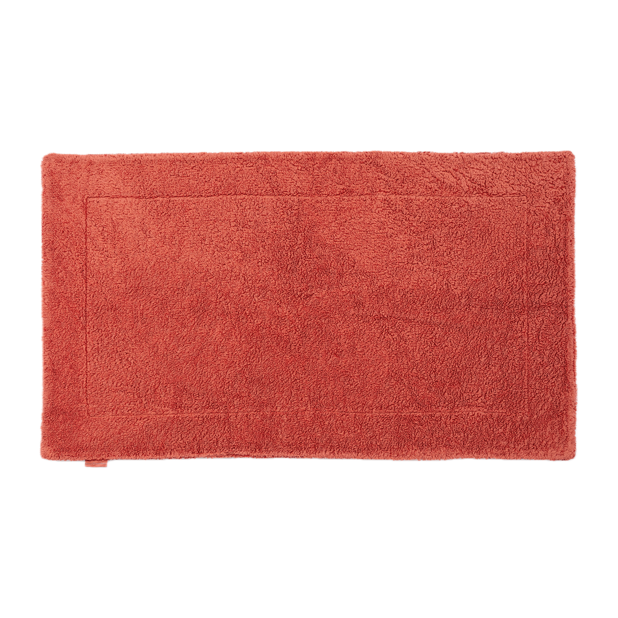Abyss Double Bath Tub Mat in Chili (638) Color