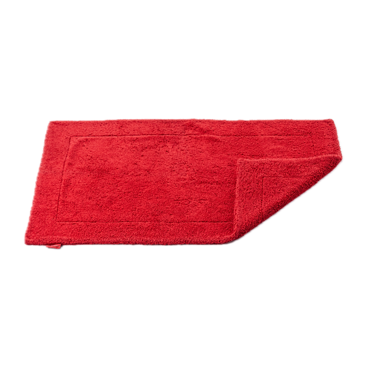 Abyss Double Bath Tub Mat in Carmin (564) Color with Fold