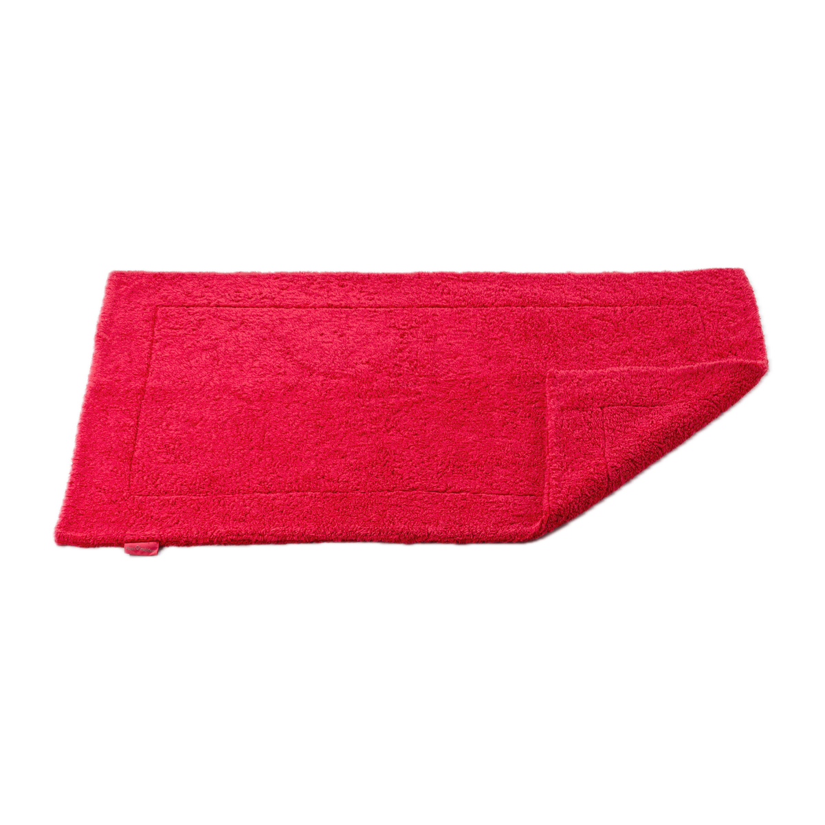 Abyss Double Bath Tub Mat in Viva Magenta (579) Color with Fold