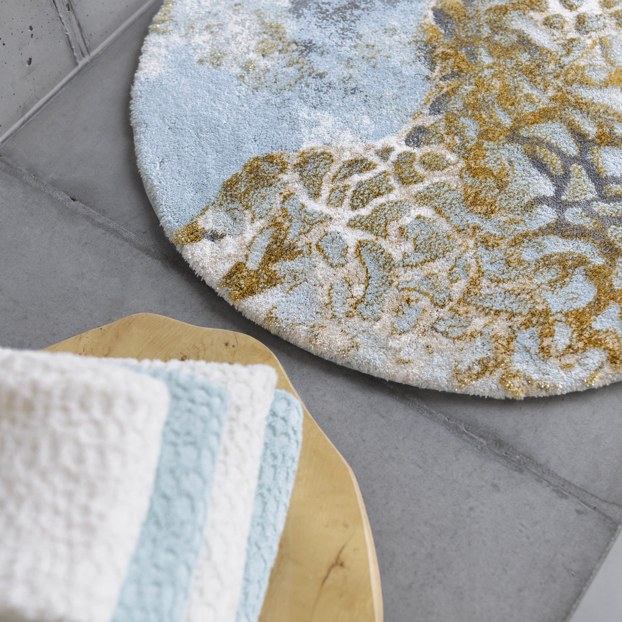Abyss Throw Rug Abyss Habidecor Dune Bath Rug - Aqua (210) | Fine Linen and Bath ...