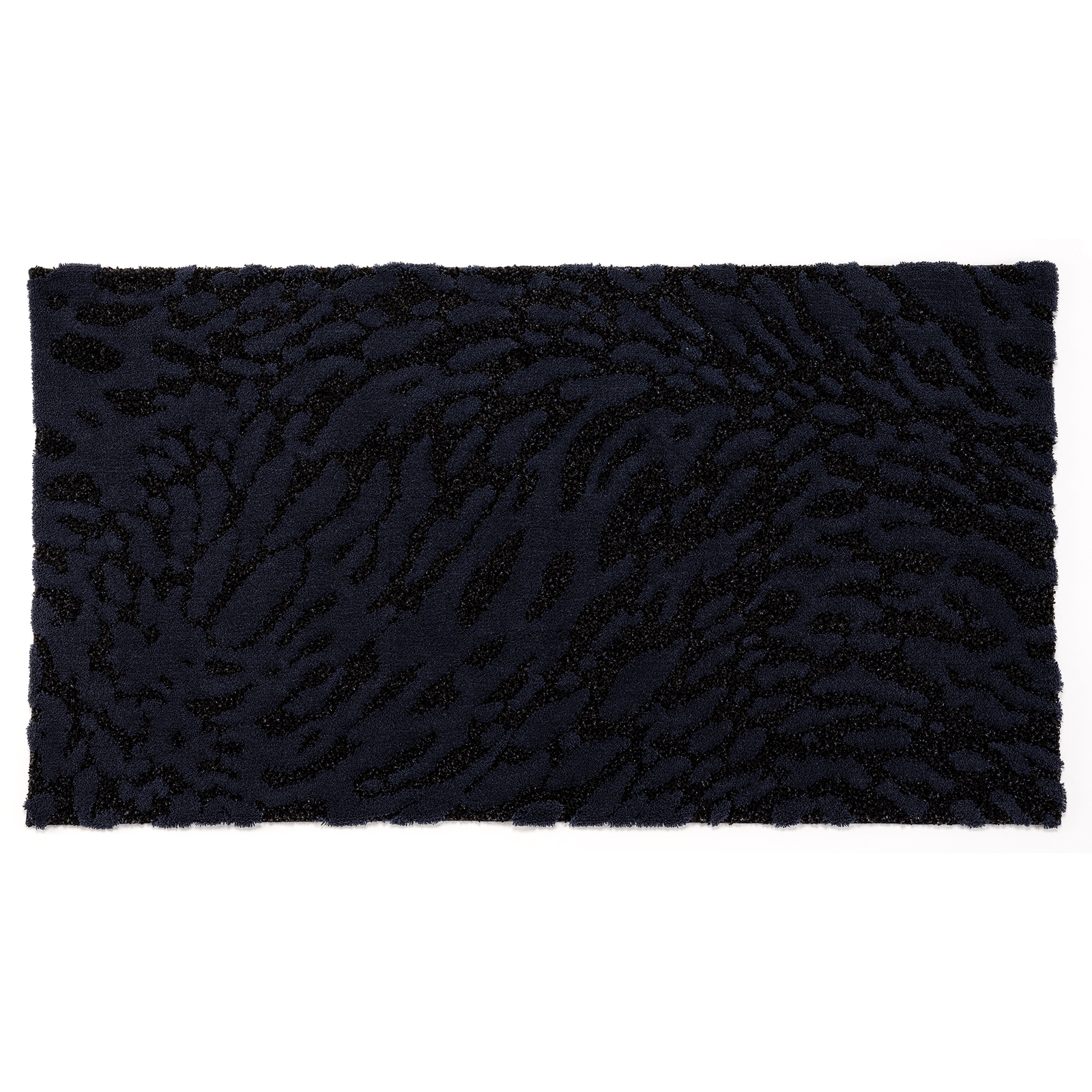 Silo Image of Abyss Habidecor Flow Bath Rugs in Color Black (990)