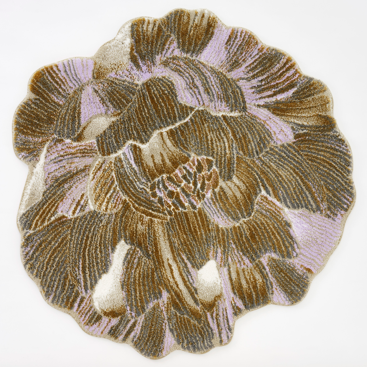 Gold colored Abyss Habidecor Golda Bath Rug