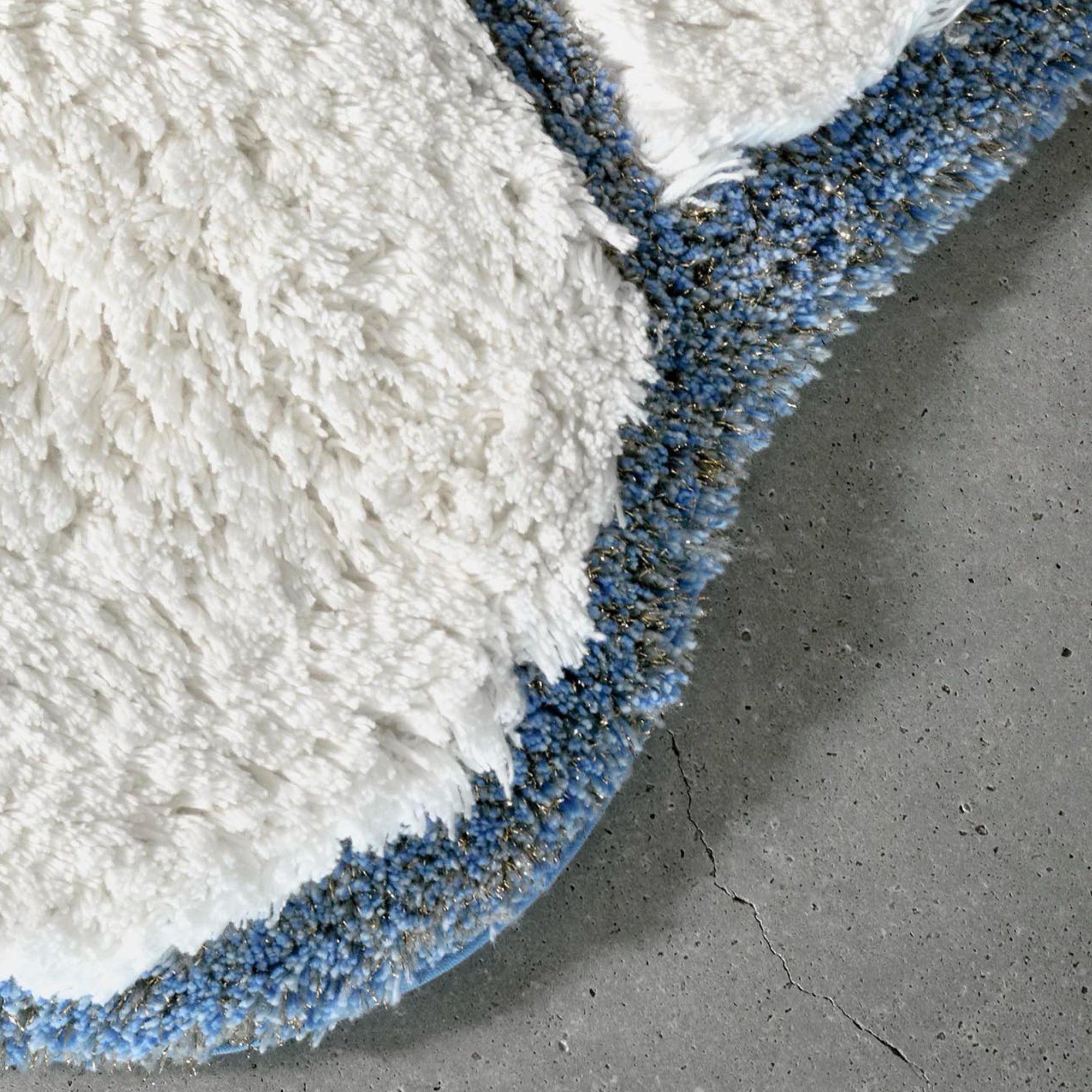 Abyss Habidecor Jess Bath Rug in Powder Blue (330) on Bath Floor