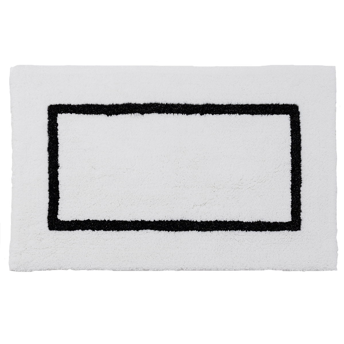 Silo Image of Abyss Habidecor Karat Bath Rug in Color Black (990)