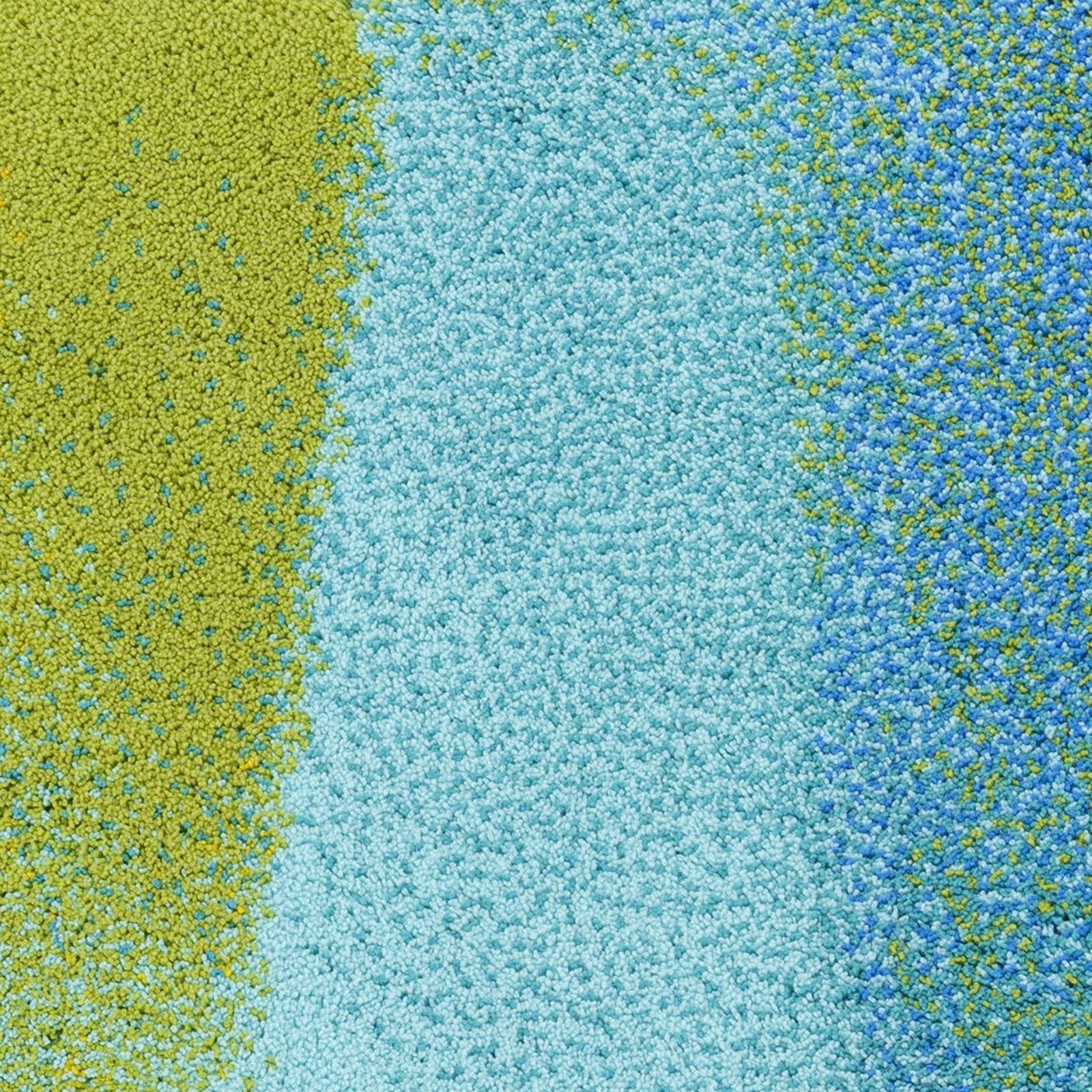 Detail Shot of Abyss Habidecor Odity Bath Rug in Color Lagoon (302)