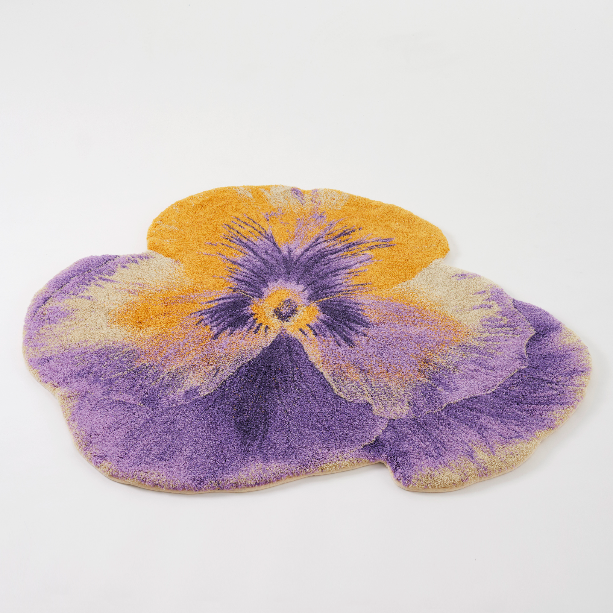 Abyss Habidecor Pansy Bath Rug (Curcuma) | Luxury Decor | FLandB