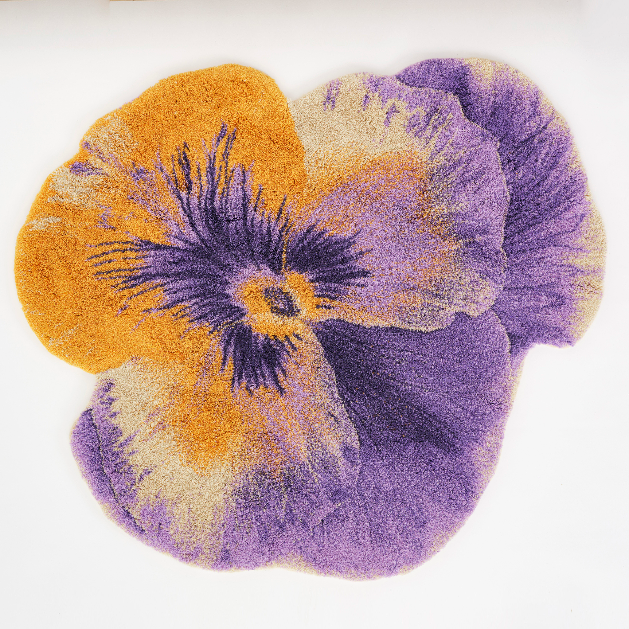 Abyss Habidecor Pansy Bath Rug (Curcuma) | Luxury Decor | FLandB