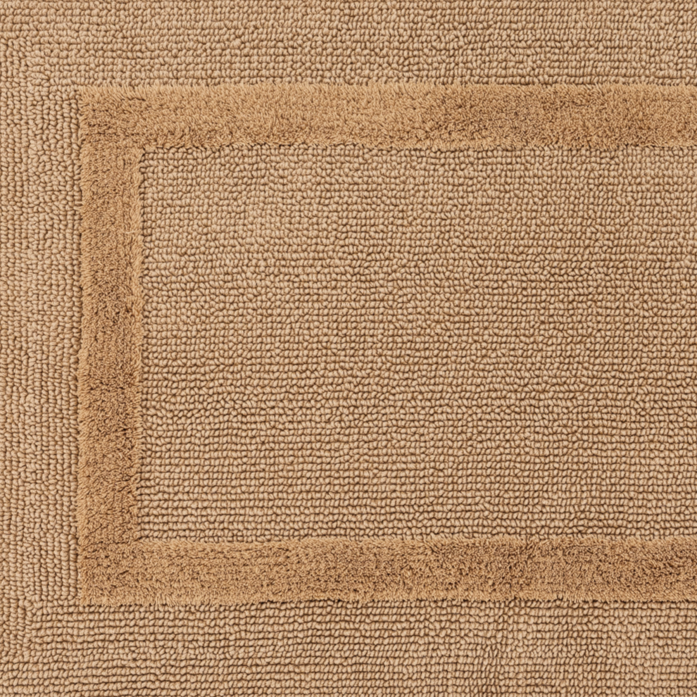 Abyss Habidecor Reversible Bath Rug in Croissant Color