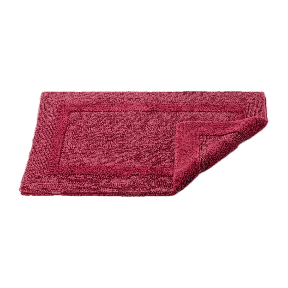 Abyss Habidecor Reversible Bath Rug in Canyon Color with Corner Fold