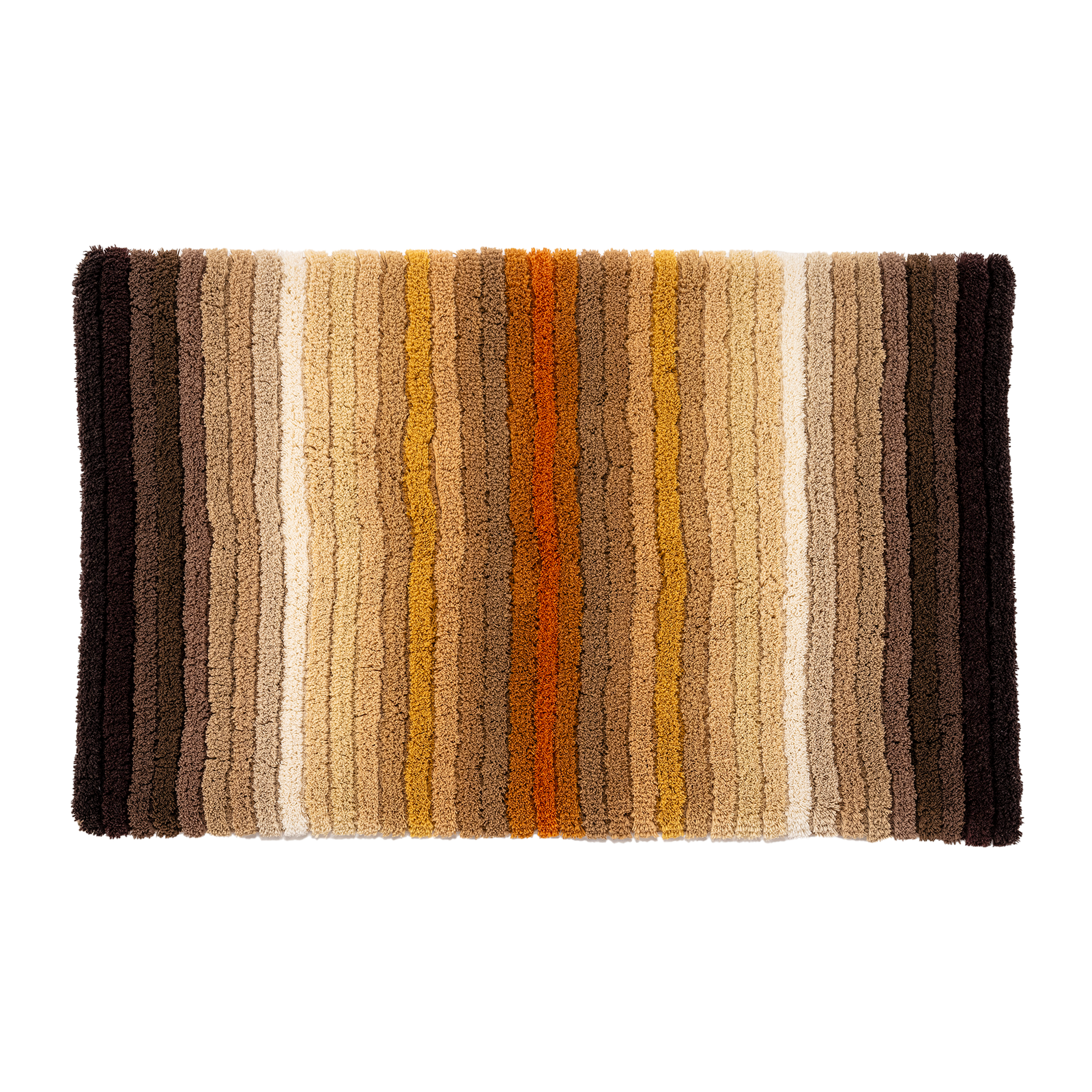 Silo Image of Abyss Habidecor Santa Cruz Bath Rugs in Color Caramel (737)