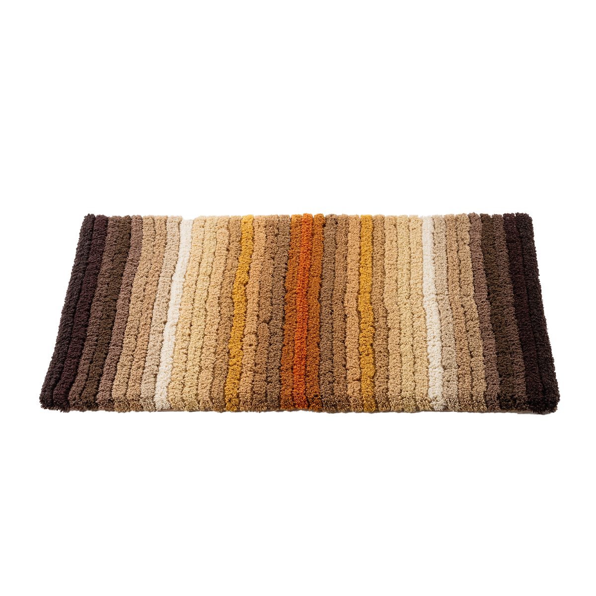 Straight Image of Abyss Habidecor Santa Cruz Bath Rugs in Color Caramel (737)