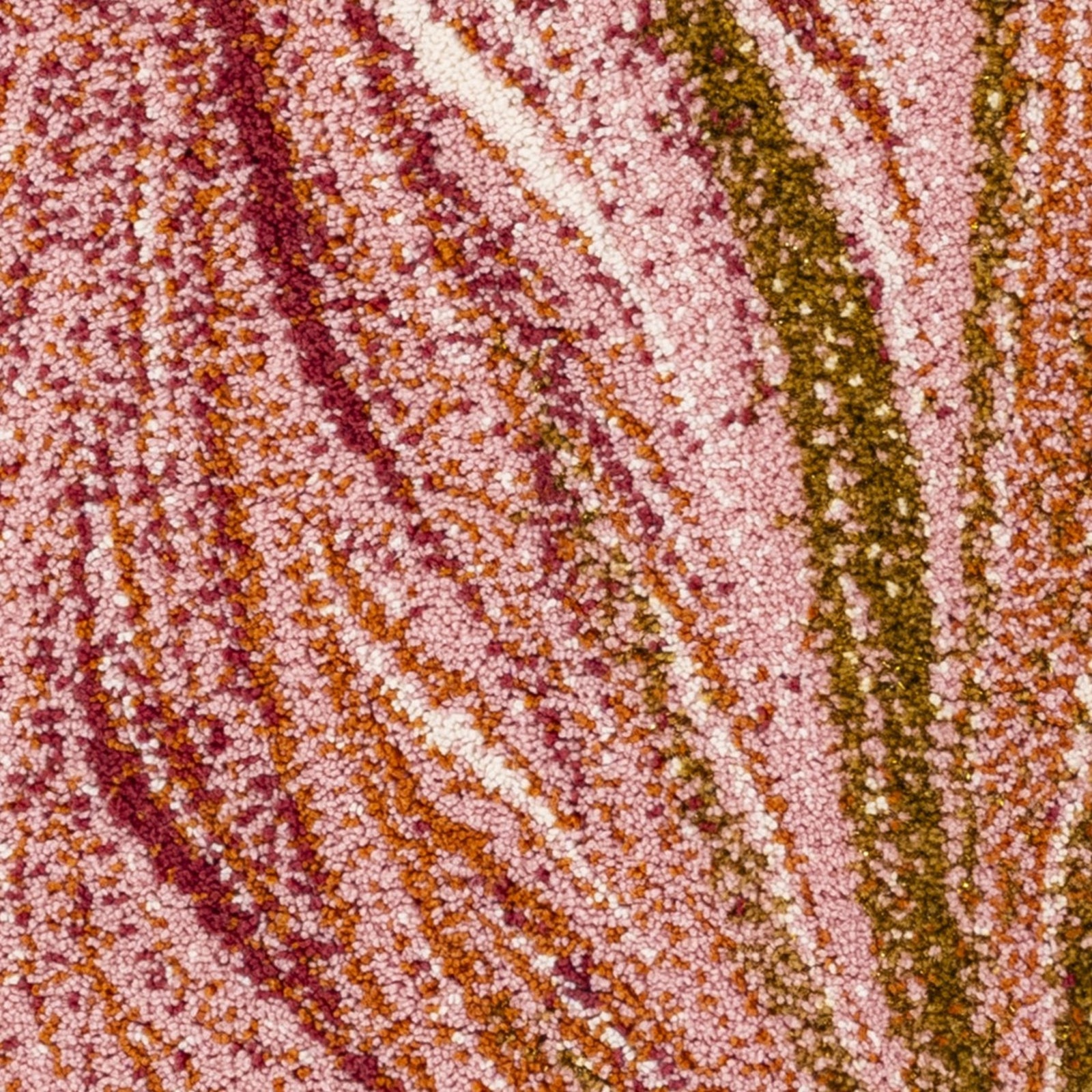 Lifestyle Shot of Abyss Habidecor Sissy Bath Rug in Color Rosette (515)