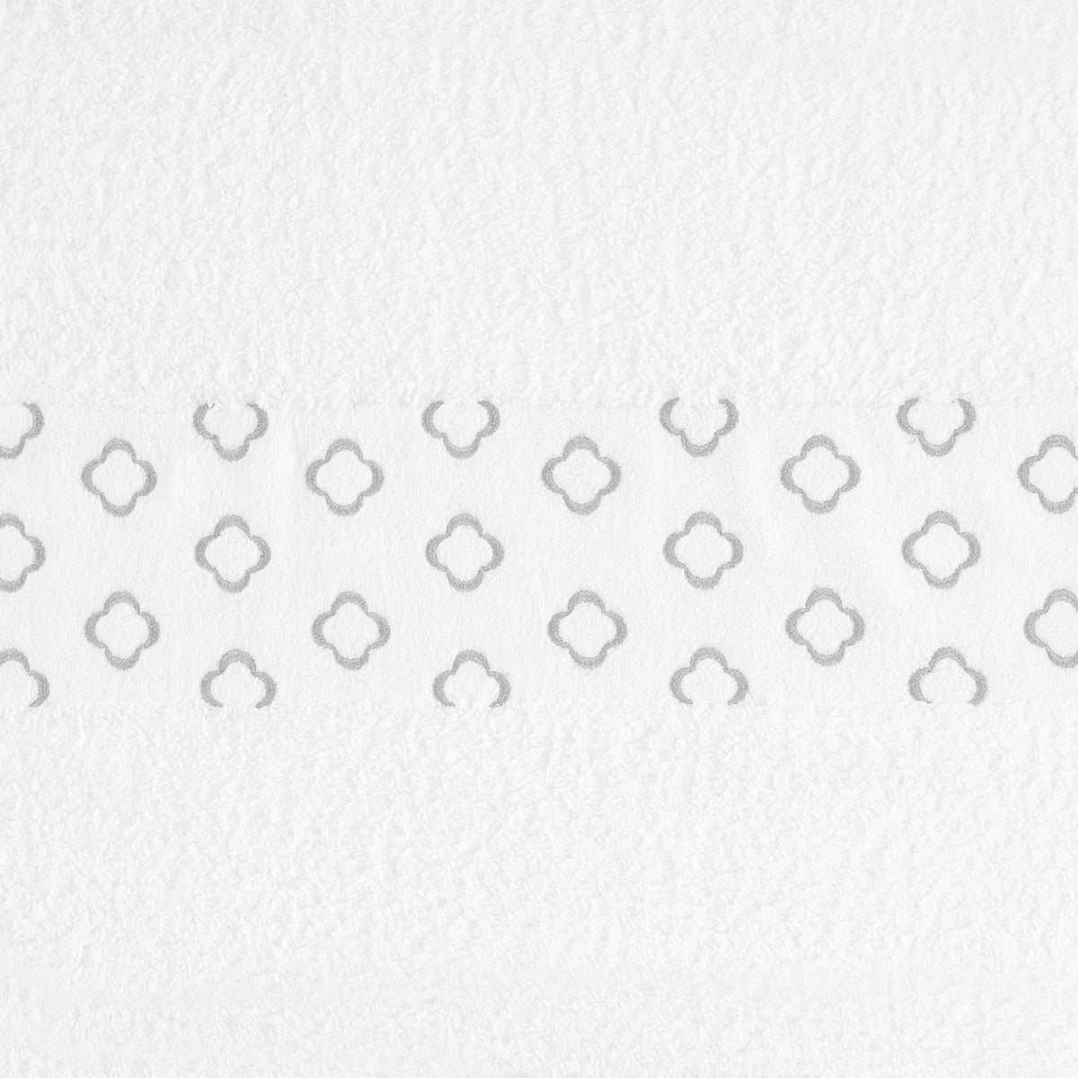 Fabric Closeup of Gold (108) Abyss Luna Embroidered Bath Towels