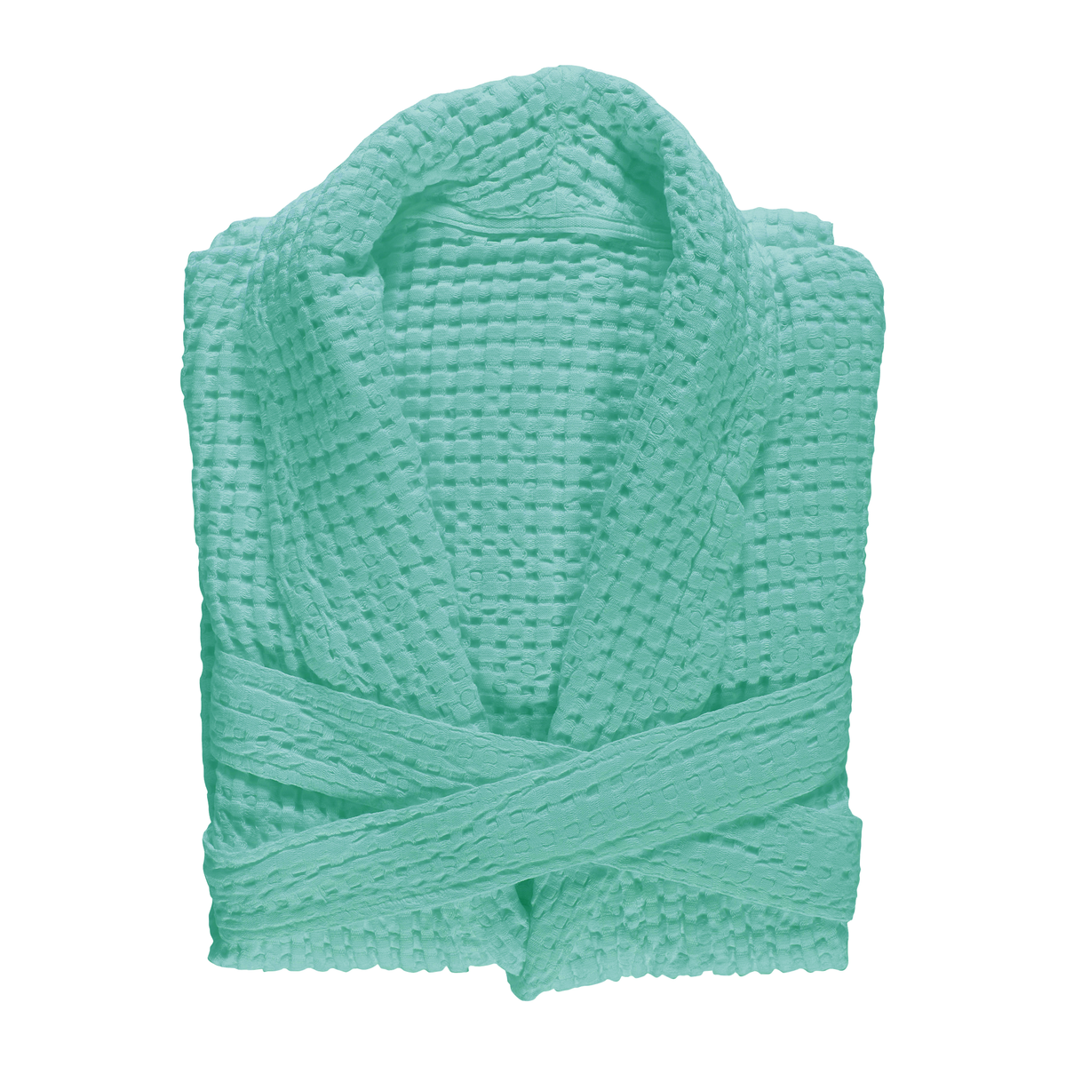 Folded of Abyss Pousada Bath Robe in Lagoon Color