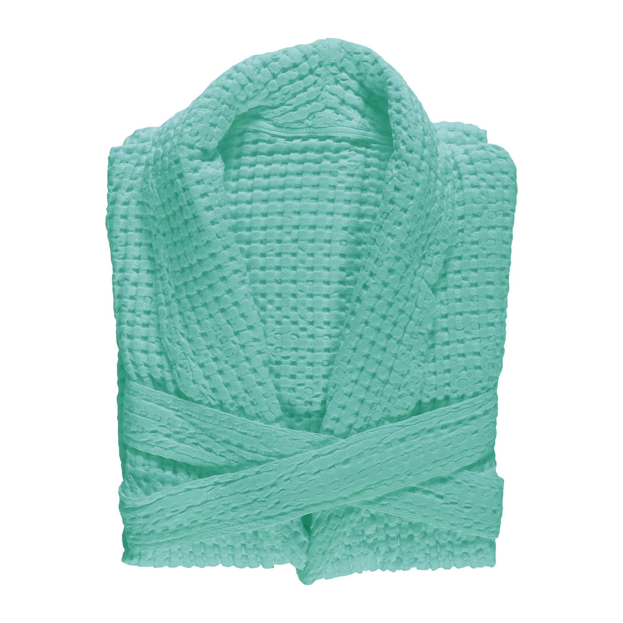 Folded of Abyss Pousada Bath Robe in Lagoon Color