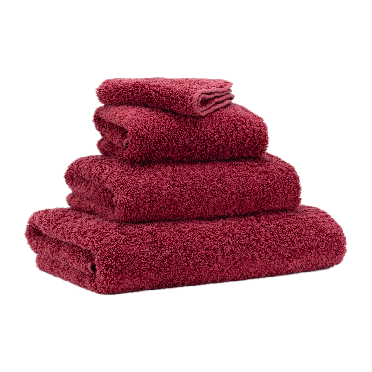 Abyss Super Pile Bath Towels Canyon Stack Slanted
