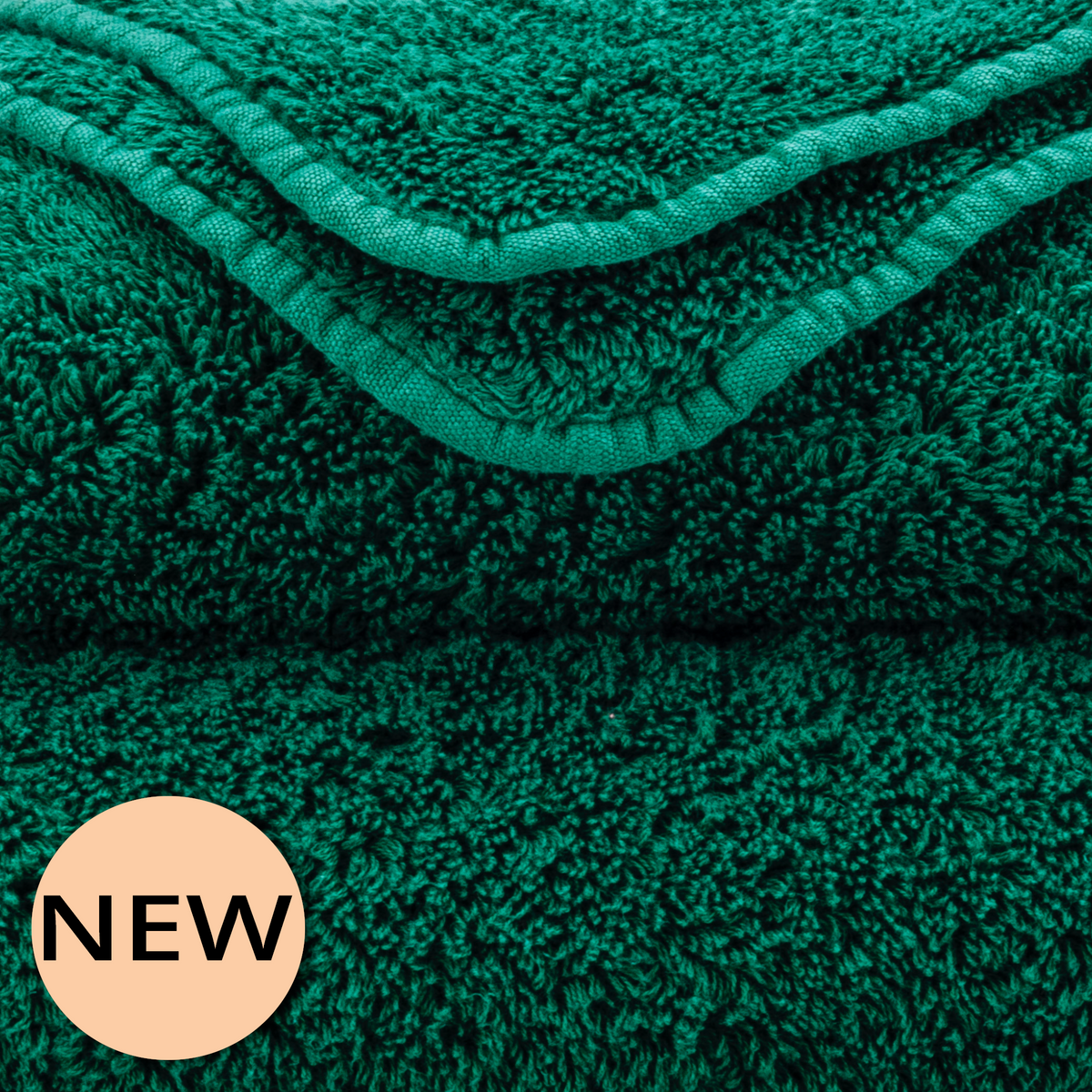 Abyss Super Pile Bath Towels and Mats - British Green (298)